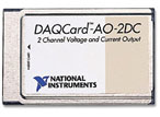 DAQCard-AO-2DC 輸出卡
