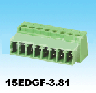 插拔式接線端子 15EDGF-3.81