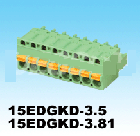 插拔式接線端子15EDGKD-3.5~3.81
