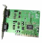 華杰 PCI總線——兩口RS485/422串口卡