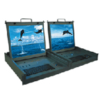 瑞豐科技 RFK-170D 軍用翻蓋式、抽屜上架液晶顯示器