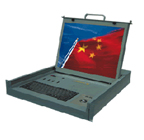 瑞豐科技 RFK-180D 軍用翻蓋式、抽屜上架液晶顯示器