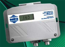 Setra 推出新型濕/濕低差壓傳感器Model 231