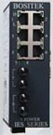 Bositek IES8-100T/SC,ST,SCS 6個電口+2對光纖口
