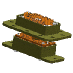 航天電子 G-103D脫落插頭座