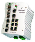 Korenix JetNet4510 10口網(wǎng)管型百兆工業(yè)以太網(wǎng)交換機(jī)