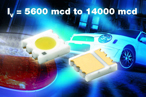 Vishay 推出業(yè)界首款采用超薄白光功率 SMD LED系列