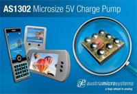 奧地利微電子推出微型、無電感DC-DC升壓式轉(zhuǎn)換器