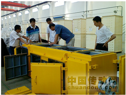 礦用產(chǎn)品調(diào)試現(xiàn)場