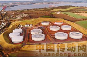 BP 勘探公司的Dalmeny海岸碼頭安裝了艾默生的智能無(wú)線溫度變送器