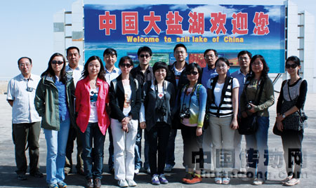 西門(mén)子媒體行記者合影