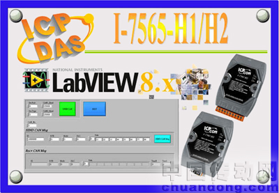 I-7565-H1/H2的NI LabVIEW 8.x的函數(shù)庫(kù)