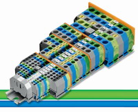 萬可電子 普通軌裝式接線端子