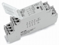 萬(wàn)可電子 具標(biāo)準(zhǔn)軌裝外殼的繼電器模塊