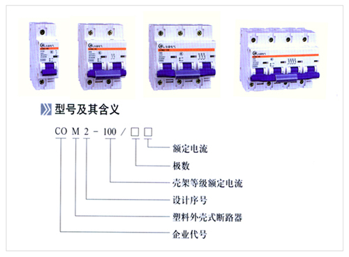 上海爾泰 COM2-100系列小型斷路器