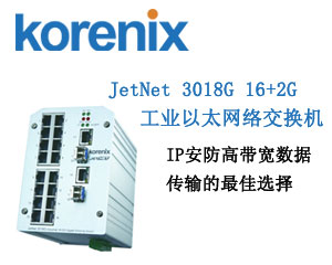 科洛理思JetNet 3018G 16+2G IP安防高帶寬數(shù)據(jù)傳輸?shù)淖罴堰x擇