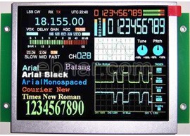 3.5寸單片機(jī)顯示器