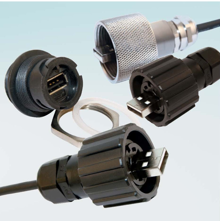 CONEC RJ45-IP67級工業(yè)以太網(wǎng)連接器