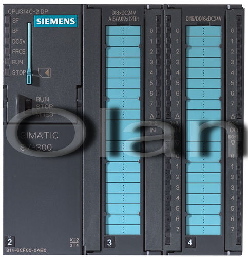 西門子CPU314C-2DP，6ES7 314-6CF02-0AB0