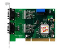 泓格新產品：VXC-142AU  Universal PCI，2口RS-422/485通信卡