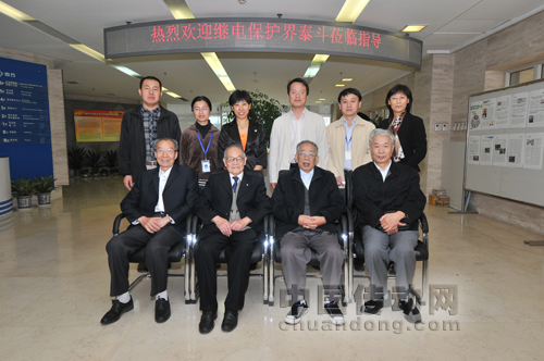 中國(guó)繼電保護(hù)泰斗級(jí)專家來(lái)公司參觀指導(dǎo) 