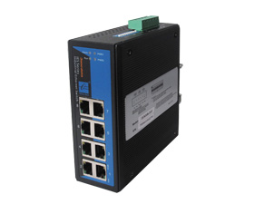 三旺通信 非網(wǎng)管型導(dǎo)軌式工業(yè)以太網(wǎng)交換機IES308