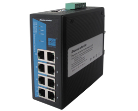 三旺通信 網(wǎng)管型導(dǎo)軌式工業(yè)以太網(wǎng)交換機IES608