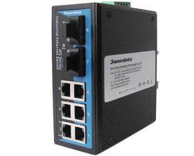 三旺通信 網(wǎng)管型導(dǎo)軌式工業(yè)以太網(wǎng)交換機IES608-2F