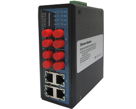 三旺通信 網(wǎng)管型導(dǎo)軌式工業(yè)以太網(wǎng)交換機(jī)IES608-4F