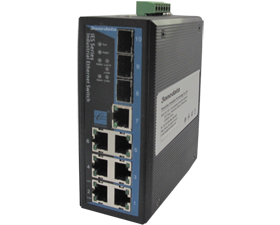 三旺通信 網(wǎng)管型導(dǎo)軌式工業(yè)以太網(wǎng)交換機(jī)IES7010
