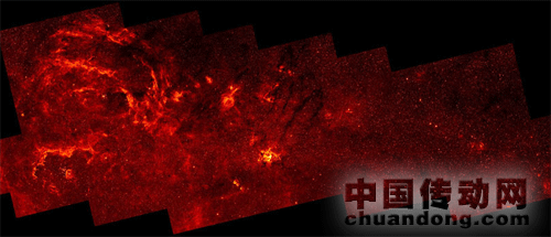 NASA公布銀河系中心圖像震撼科學(xué)界 傳感儀器功不可沒