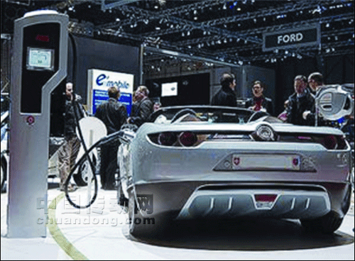 ABB在日內(nèi)瓦車展上展出功能完備的電動(dòng)汽車快速充電站