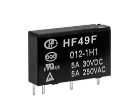 宏發(fā)電聲 小型大功率繼電器HF49F/HF49FA