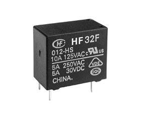 宏發(fā)電聲 小型中功率繼電器 HF32F