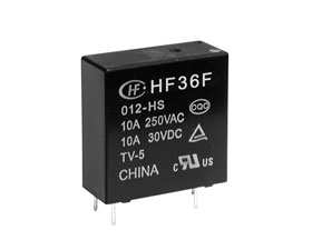 宏發(fā)電聲 超小型中功率繼電器HF36F