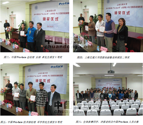 2011年第三屆“Pro-face杯”人機(jī)界面-PLC控制系統(tǒng)編程競(jìng)賽成功舉辦