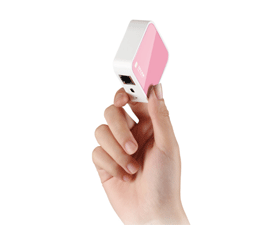 普聯(lián) 150M迷你型無線路由器TL-WR702N（夢幻粉）上市