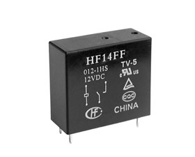 宏發(fā)電聲 小型大功率繼電器 HF14FF