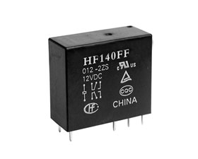 宏發(fā)電聲 小型中功率繼電器 HF140FF