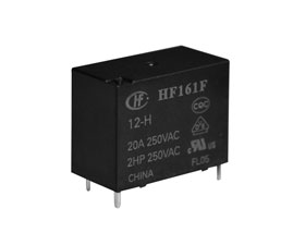 宏發(fā)電聲 小型大功率繼電器 HF161F