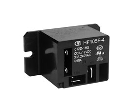宏發(fā)電聲 小型大功率繼電器 HF105F-4
