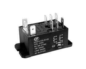 宏發(fā)電聲 小型大功率繼電器 HF92F