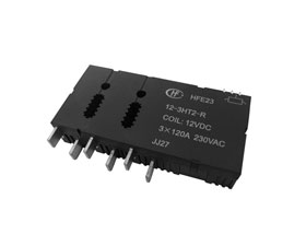 宏發(fā)電聲 小型三相大功率繼電器 HFE23