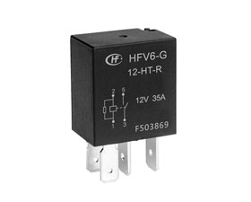 宏發(fā)電聲 汽車?yán)^電器 HFV6-G