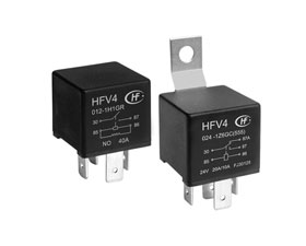 宏發(fā)電聲 汽車?yán)^電器 HFV4