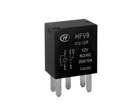 宏發(fā)電聲 汽車?yán)^電器 HFV9