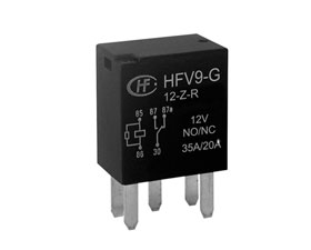 宏發(fā)電聲 汽車?yán)^電器 HFV9-G