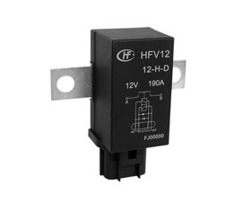 宏發(fā)電聲 汽車?yán)^電器 HFV12