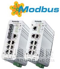 科洛理思- JetNet 4508 V2系列工業(yè)以太網(wǎng)交換機(jī)支持Modbus TCP/IP工業(yè)通訊協(xié)議，能確保工廠自動化系統(tǒng)靈活穩(wěn)定的運(yùn)行