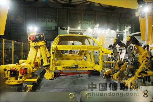 工博會上海發(fā)那科展臺